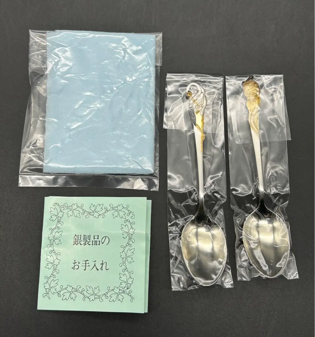 銀製カトラリー「鶴亀」スプーンセット : 銀食器・銀製器の老舗