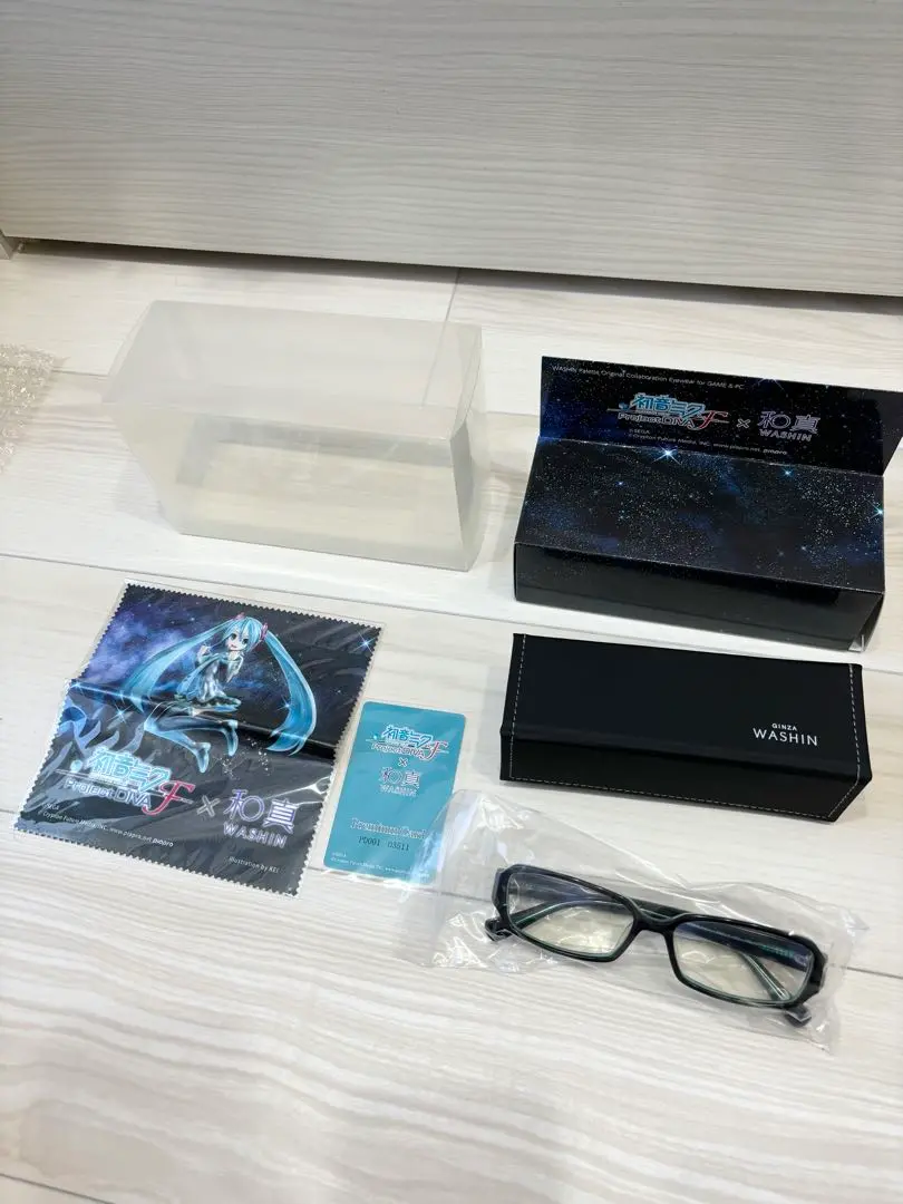 初音ミクProject DIVA F×和真 メガネフレーム PD-002 眼鏡 初音ミクProject DIVA オリジナル メガネフレーム | 和真パレット