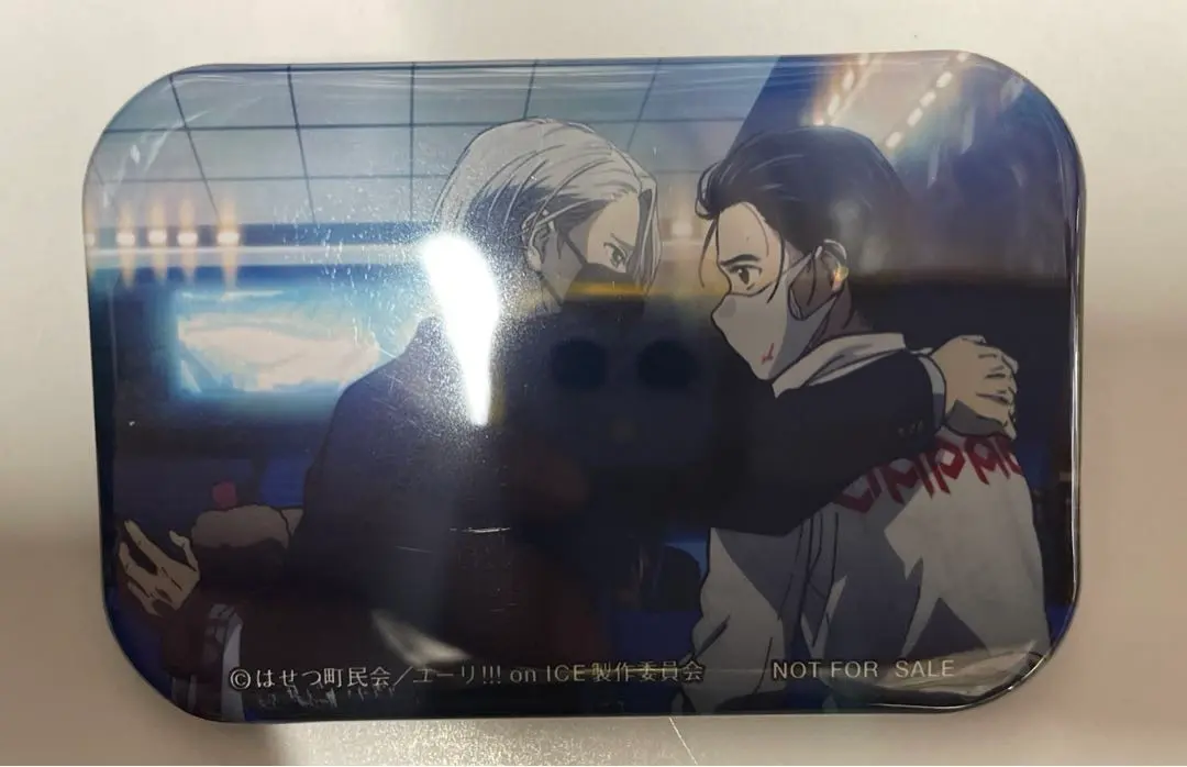 ユーリ!!! on ICE×MIZUNO　勝生勇利誕生日記念購入特典缶バッジA ユーリ!!! on ICE Mizuno 勝生勇利誕生日記念購入特典缶バッジA