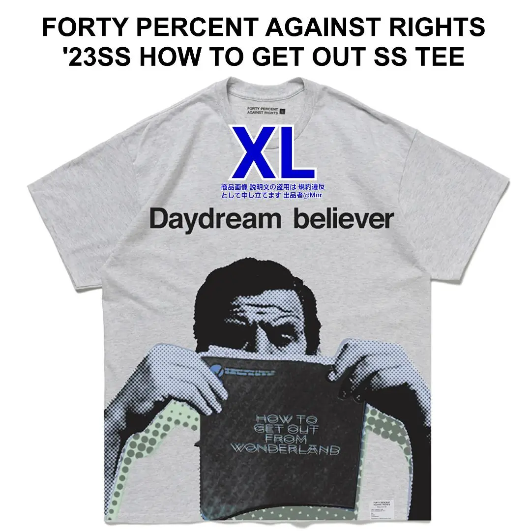 美品 限定完売品 stussy × FPAR Tシャツ　40% Stussy × FPAR Print tee - blue room