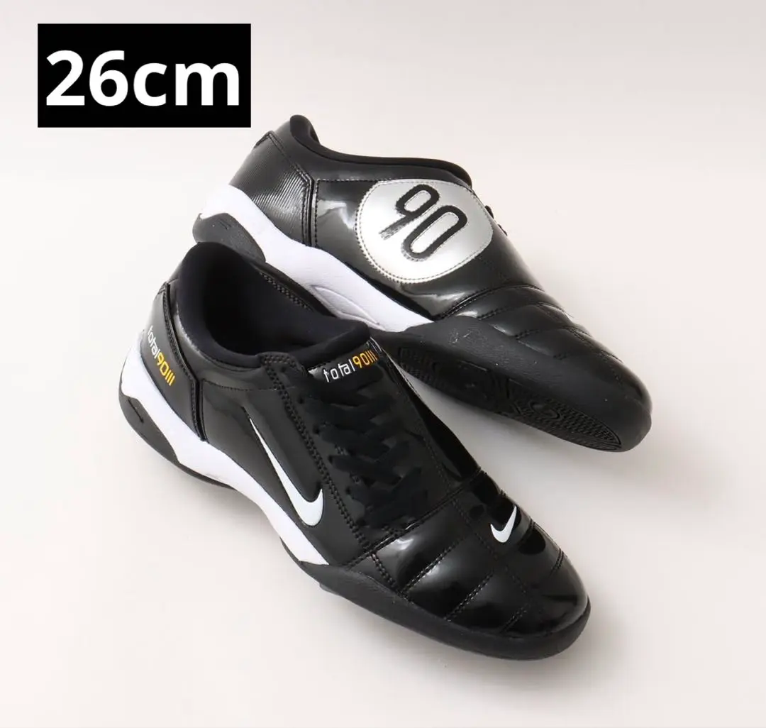 ◆正規品◆NIKE TOTAL 90 III SP BLACK(W)◆関税込◆男女共用◆ Nike】 Total 90 III Black and White (Nike/スニーカー
