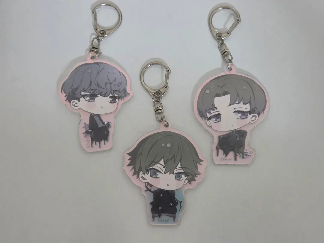 ディアヴォ オーロラ亞克力鑰匙圈 3個套組アマ シズル ヤマト 的縮圖