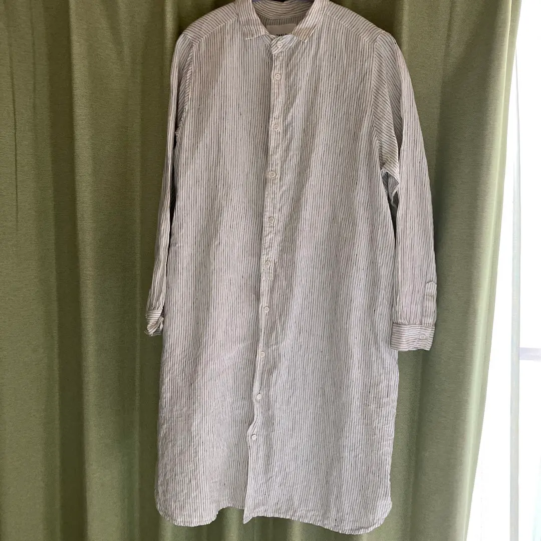 Thumbnail of TROIS Striped Long Sleeve Shirt Dress