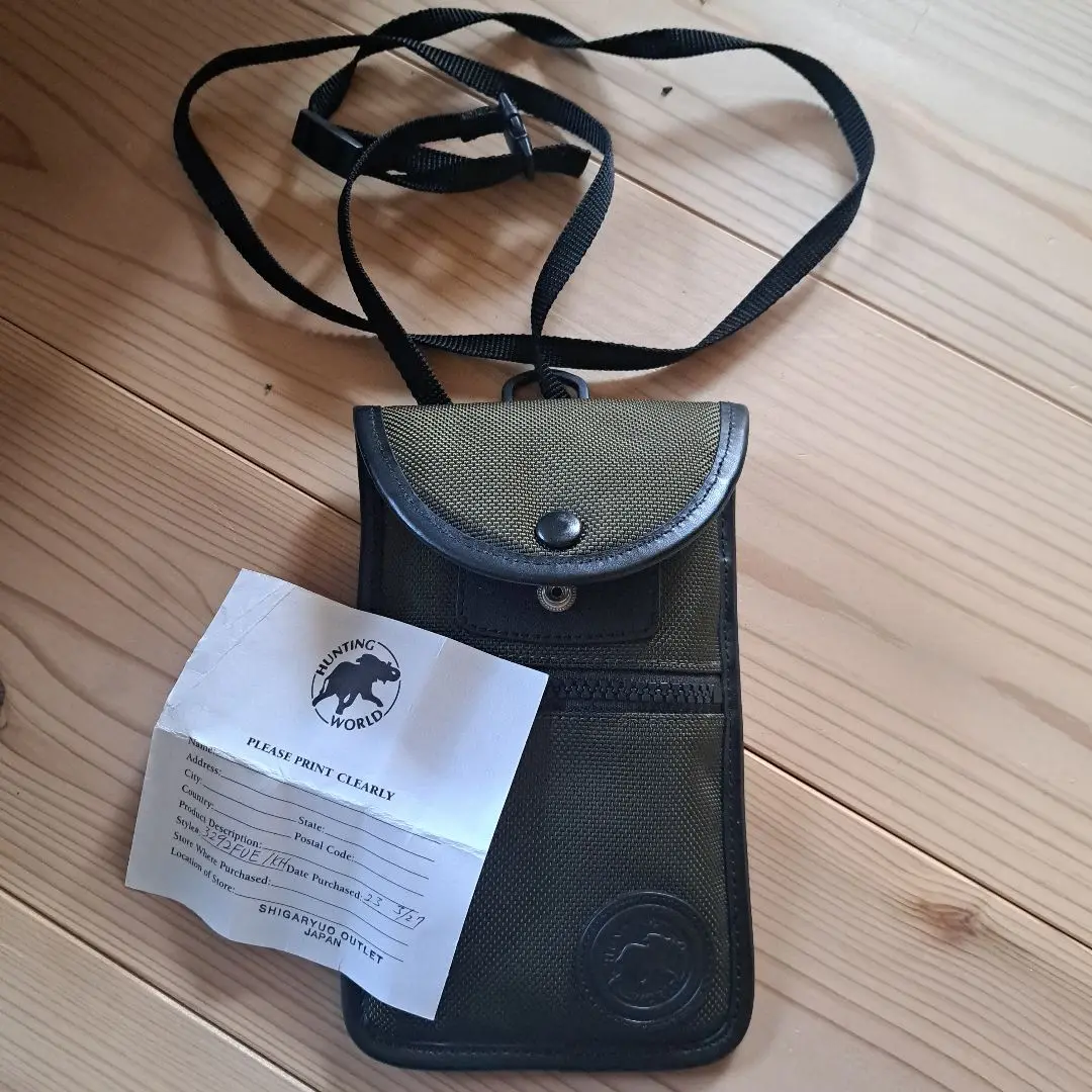 ハンティングワールド　スマホショルダー Hunting World ハンティングワールド HUNTING WORLD スマホ