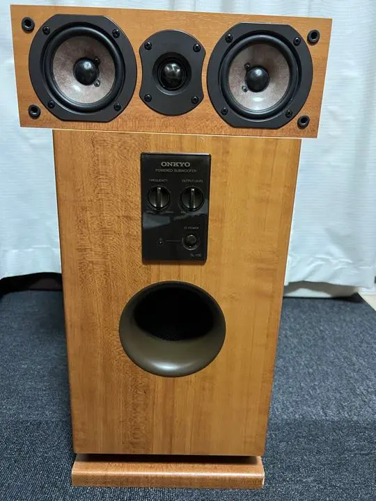 楽天市場】ONKYO オンキョー/サブウーファー/SL-105/Bランク/69