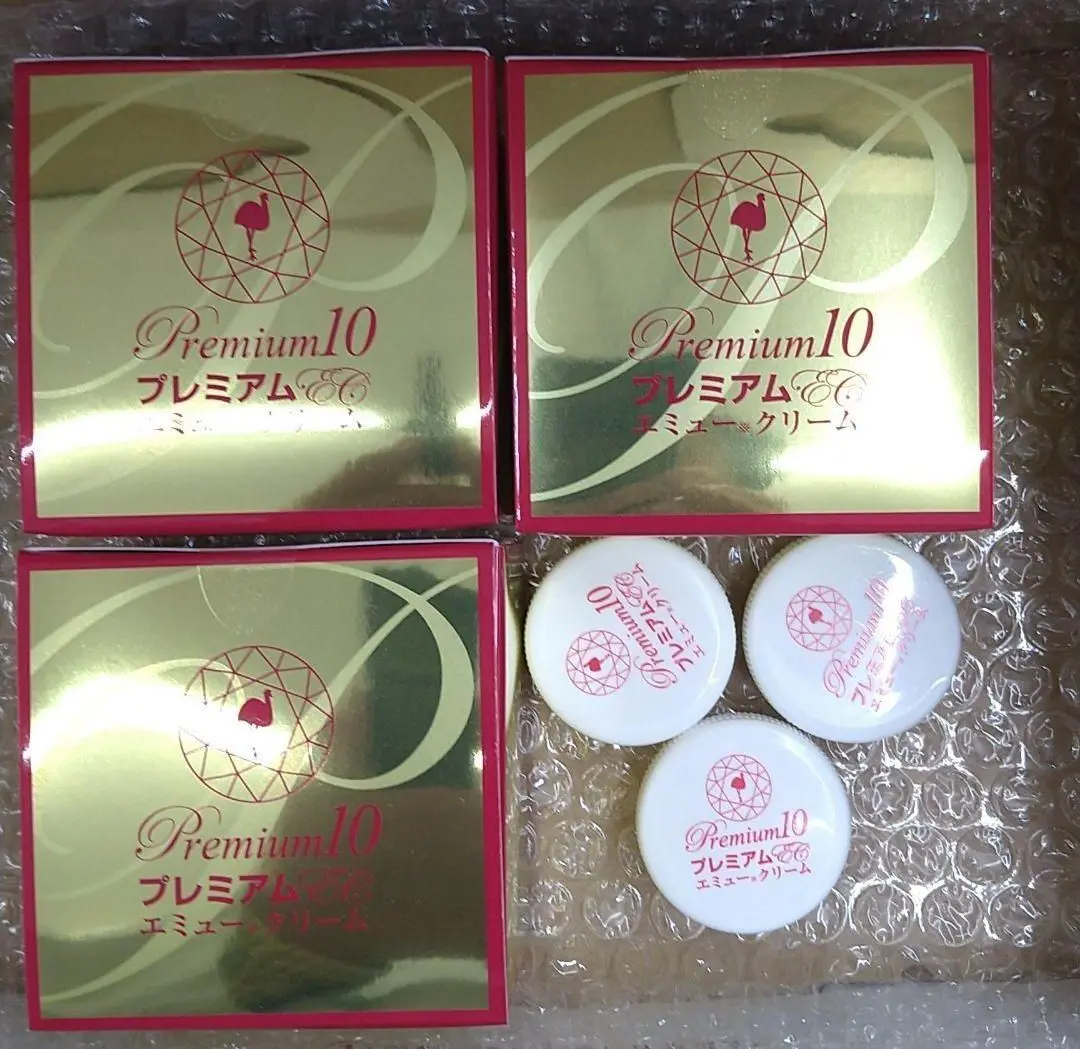 プレミアム10 エミュークリーム85g×2個 プレミアム10 エミュークリーム 85g×2個 おまけ4個つき - ボディ