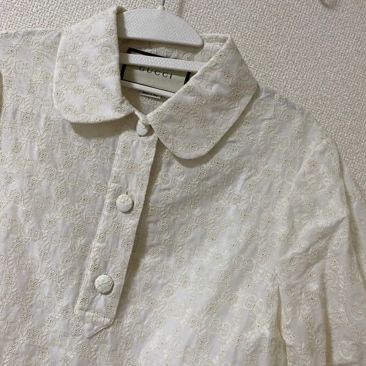 GUCCI フローラTシャツ.カットソー★ブランドロゴ入り.イタリア製. M GUCCI - オールドグッチ フローラ Tシャツ Tシャツ 花柄 GUCCI
