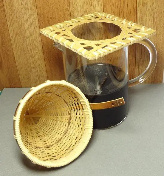 コーヒーフィルター 竹細工 日本製 すず竹 珈琲 珈琲器具 おうちカフェ コーヒーフィルター 竹細工 日本製 すず竹 珈琲 珈琲器具 おうち