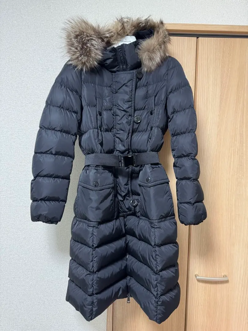 MONCLER GENEVRIETTE GIUBBOTTO 黑色 的縮圖