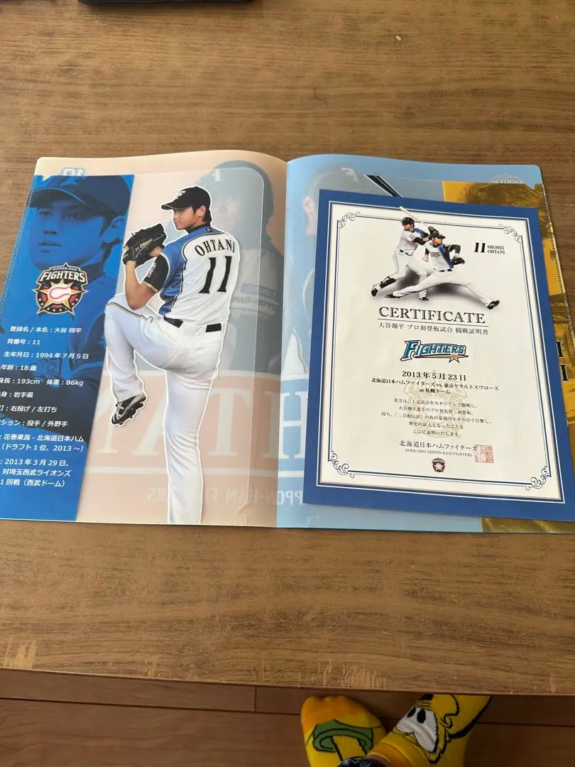 お値下げ】大谷翔平 初登板証明 メモリアルフォト 記念グッズセット