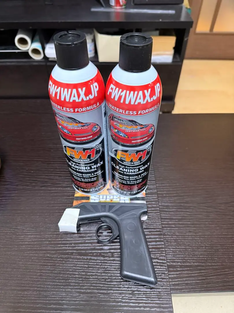FW1WAX.JP 4本 楽天市場】FW1 水なし洗車 カーワックス スプレー 撥水 車用