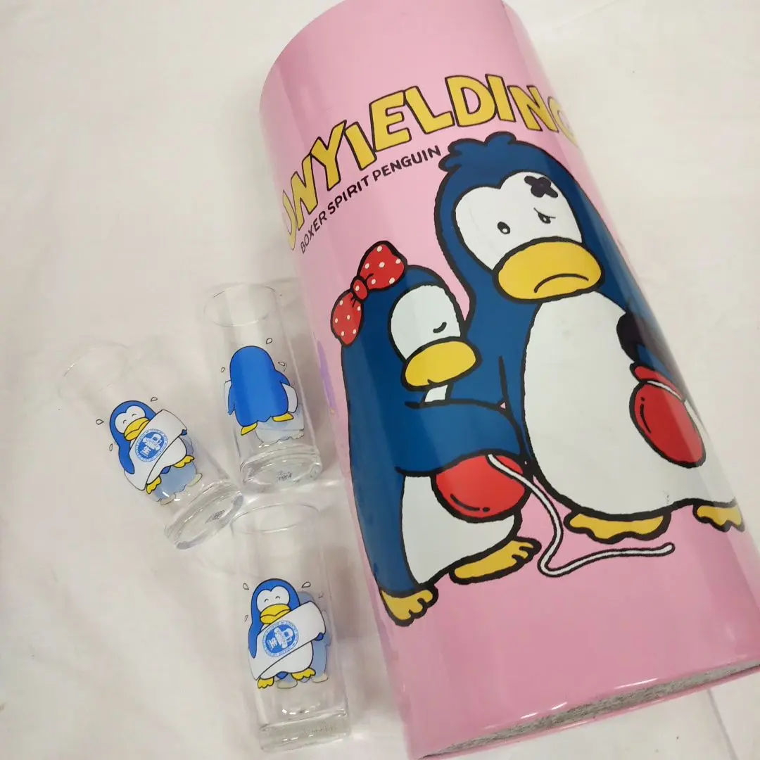 新品　ペンギン プレイランド　レトロ　ゴミ箱　ファンシー　ペール缶 未使用 ペンギン プレイランド レトロ ゴミ箱 ファンシー ペール