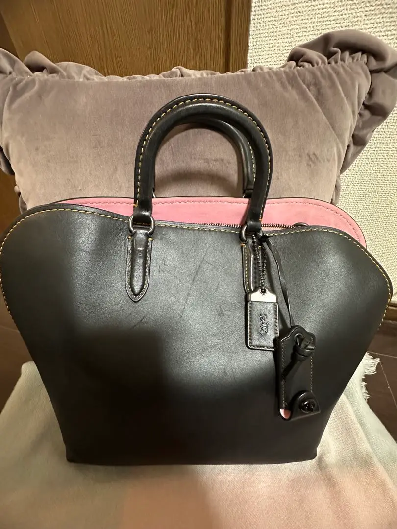美品 コーチ 2way ダコタ サッチェル ショルダーバッグ ブラック レザー 楽天市場】COACH コーチ ダコタサッチェル 2WAYバッグ 59132