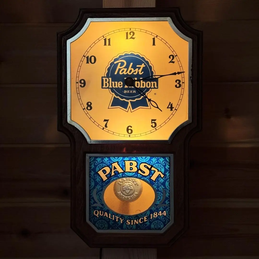2025年最新】Pabst Blue Ribbon インテリア時計の人気アイテム