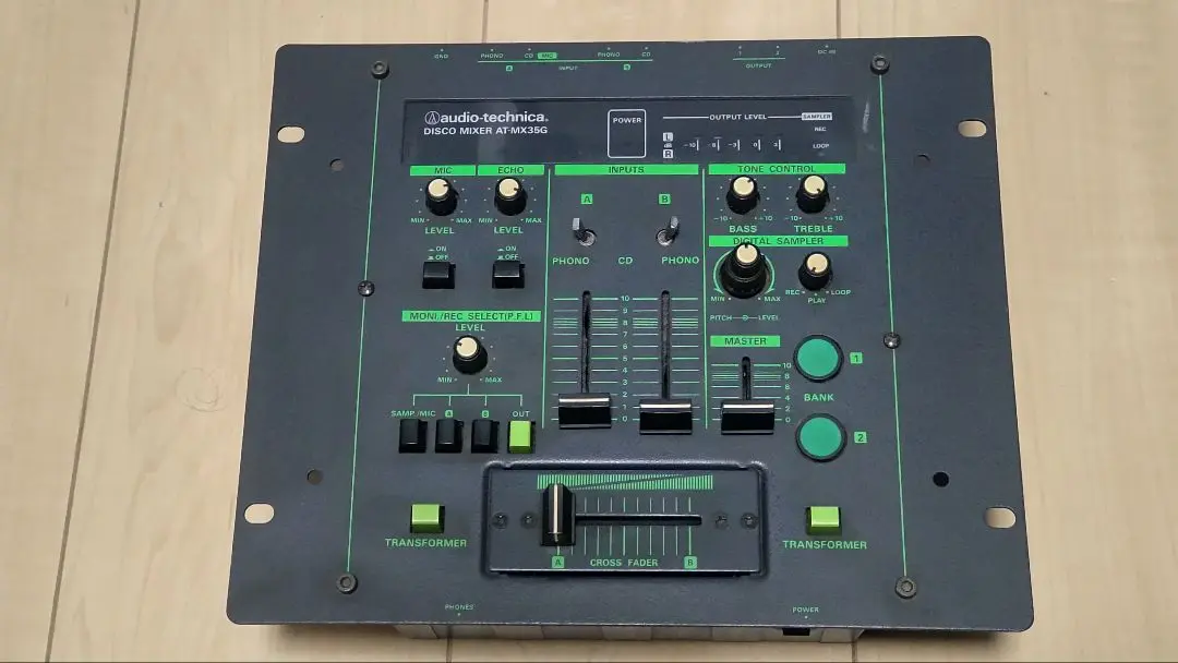 aubio-technica AT-MX200 動作確認済み　送料込み audio-technica AT-MX200 DJミキサー - メルカリ