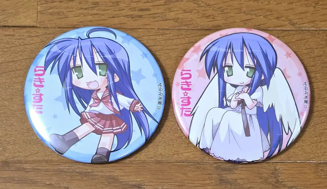 2025年最新】らきすた 缶バッジの人気アイテム - メルカリ