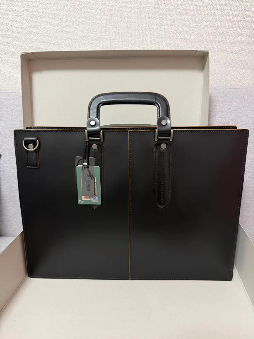【希少】銀座タニザワ ドクターバッグ ビジネス レザー A4可 大容量 ブラウン 革を切る縫う全て銀座で GINZA TANIZAWA TOKYO #ダレスバッグ