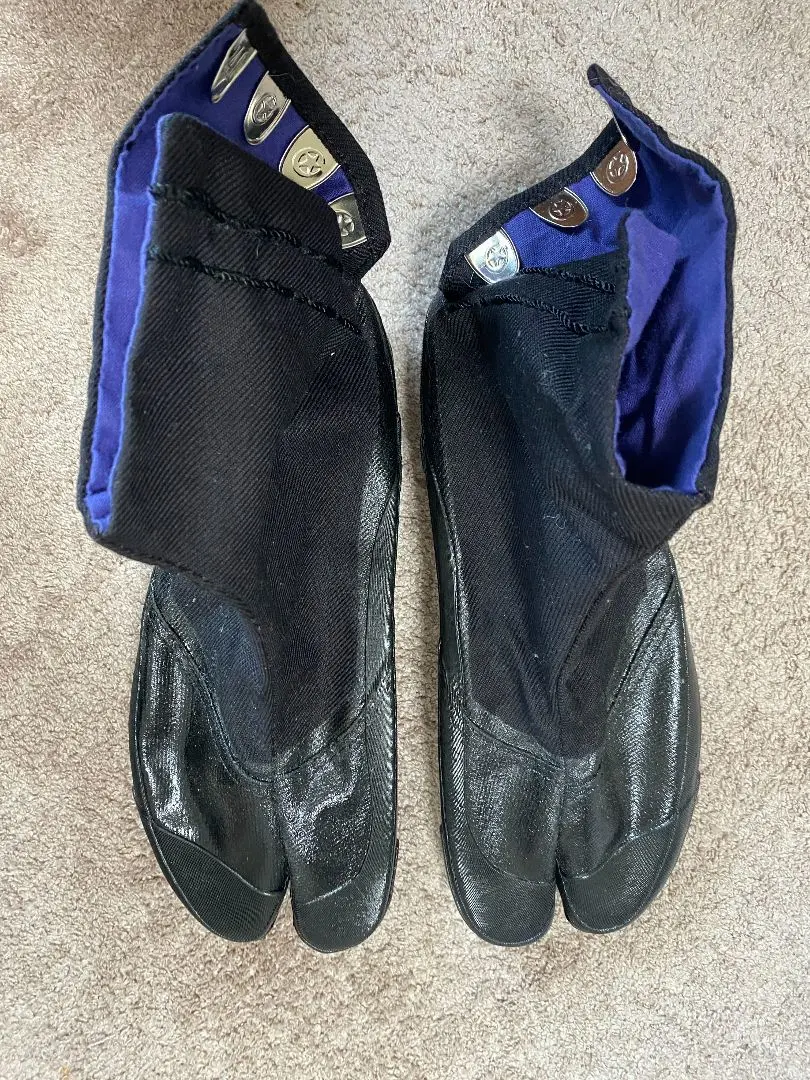 黑色地下工作鞋 24.0 尺寸 的縮圖