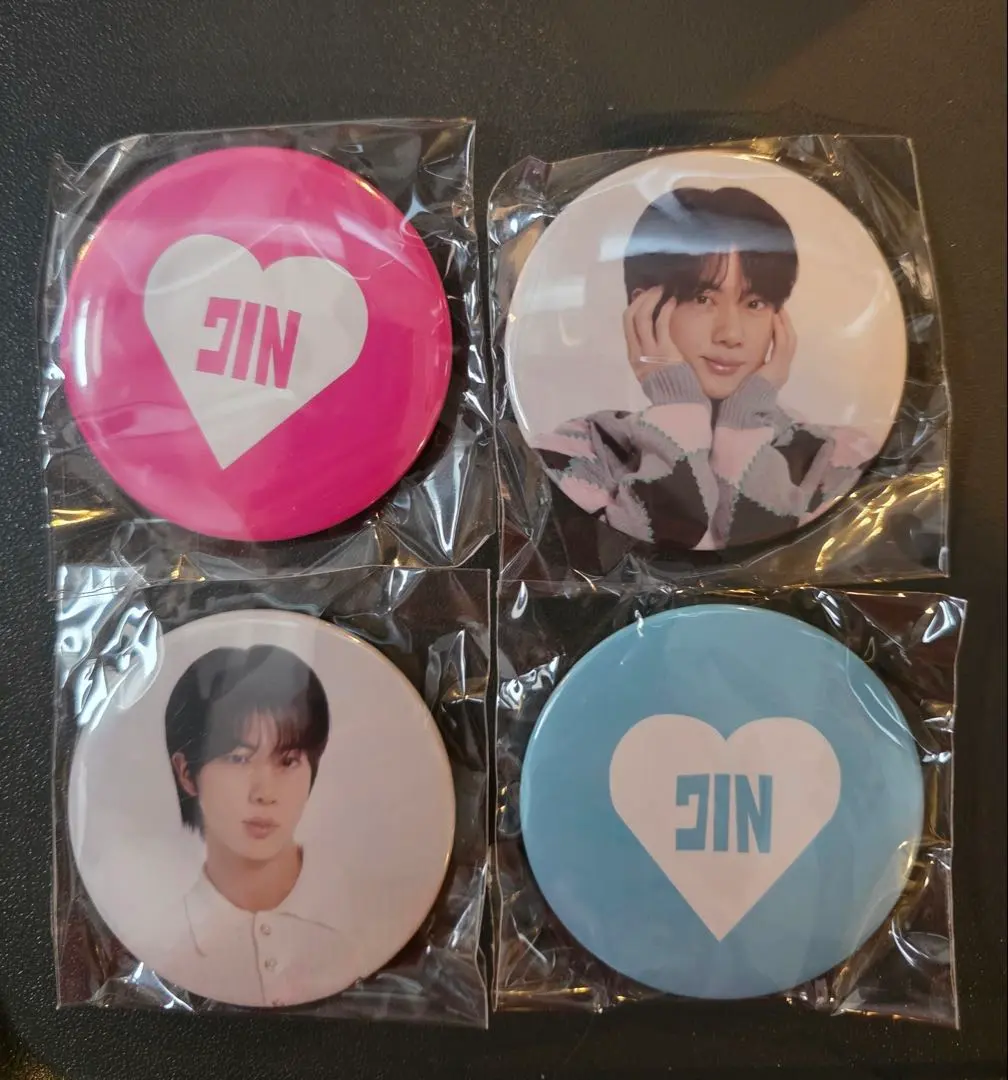 Thumbnail of BTS Jin RUNSEOKJIN Japan JIN Capsule Toy Can Badge