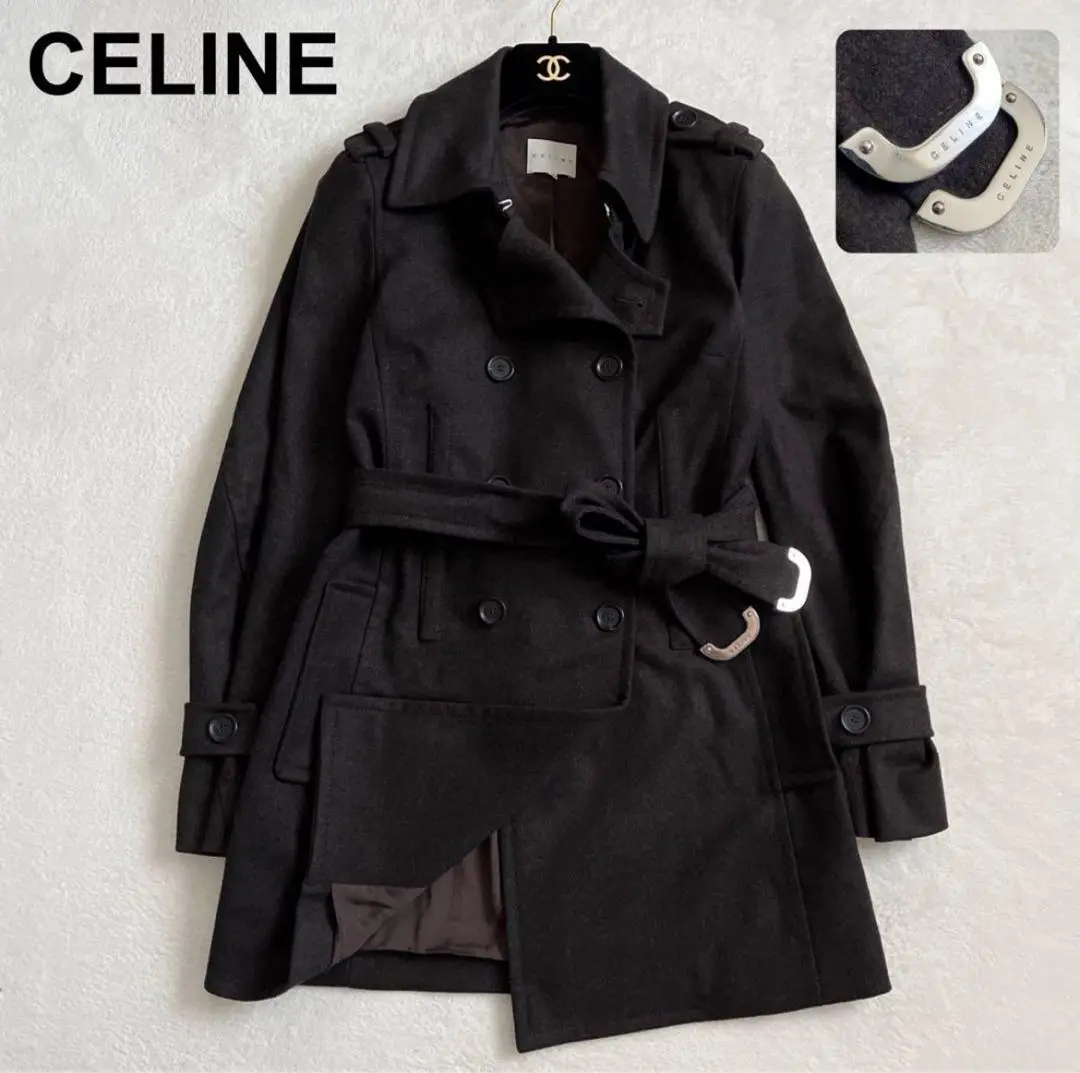2025年最新】CELINE メンズ トレンチコートの人気アイテム