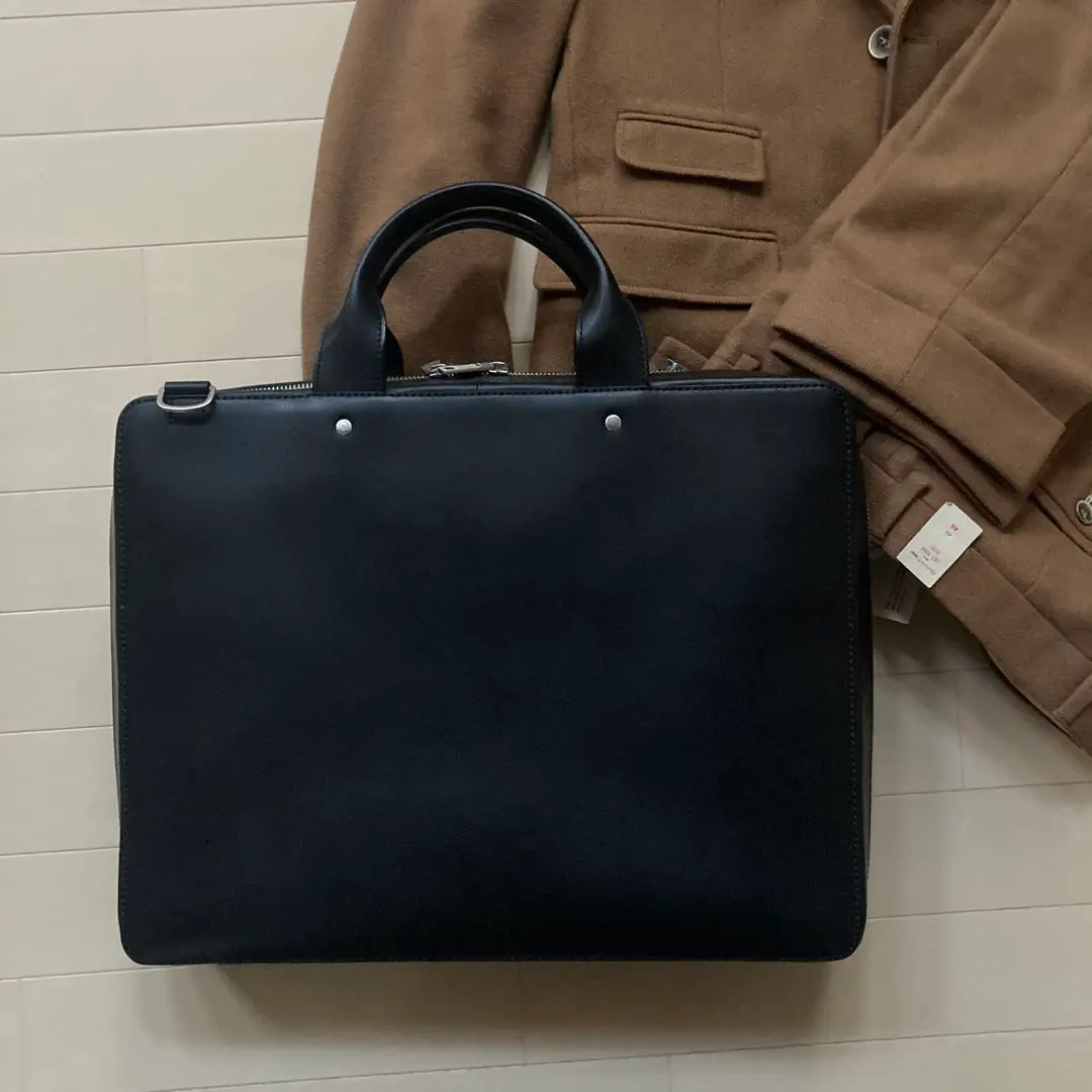 【希少】PORTER ポーター アタッシュケース レザー ブラック 黒 極上☆ポーター/PORTER【貴重☆レザー/アタッシュケース】メンズ