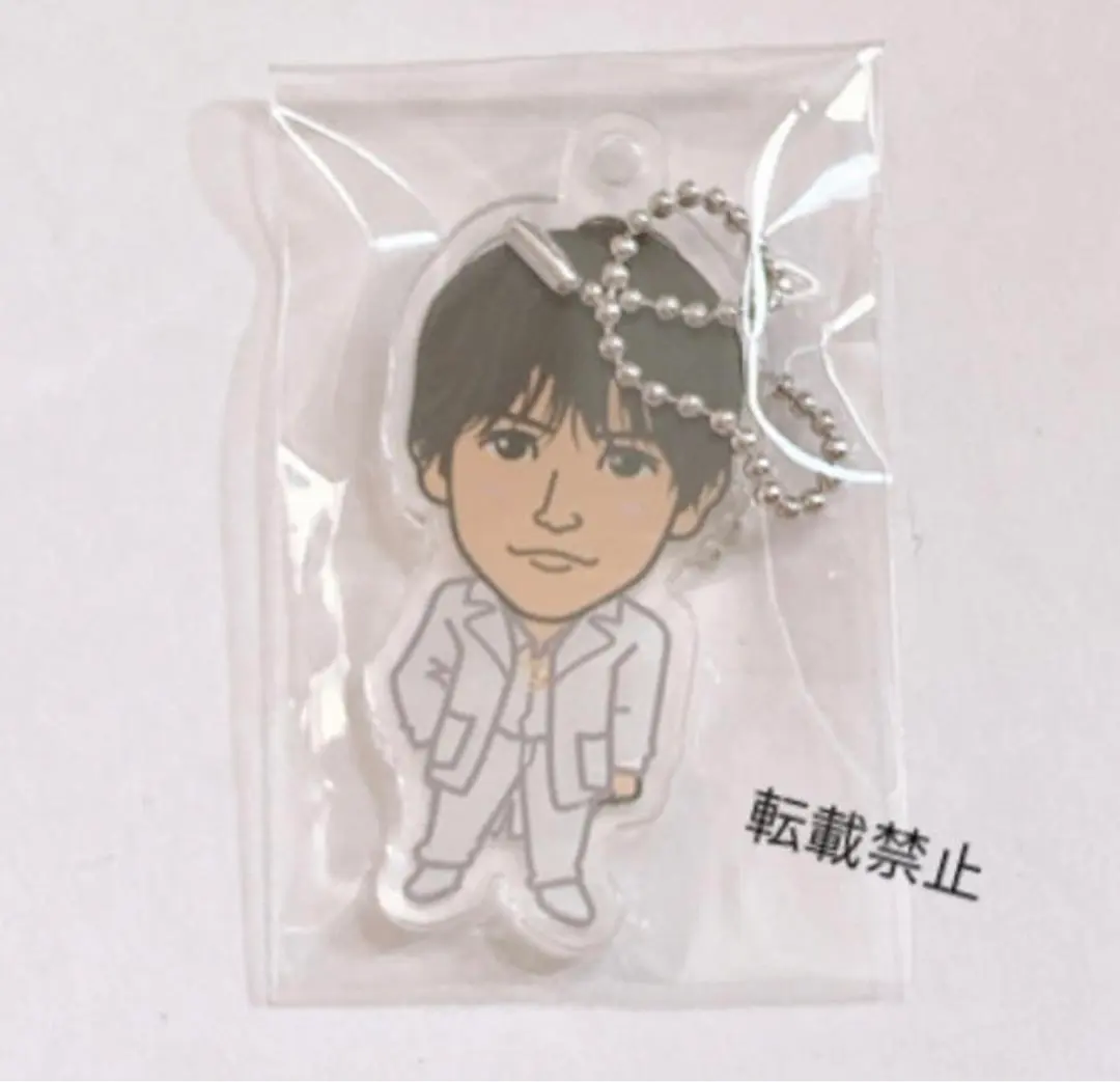 Thumbnail of Takanori Iwata (from Sandaime J Soul Brothers) RTF YWA White Costume Acrylic Keyholder