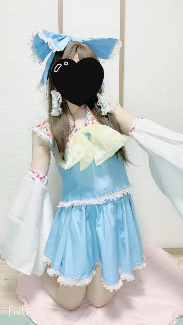 東方Project 博麗霊夢 青霊夢 コスプレ衣装 全セット | Pay ID