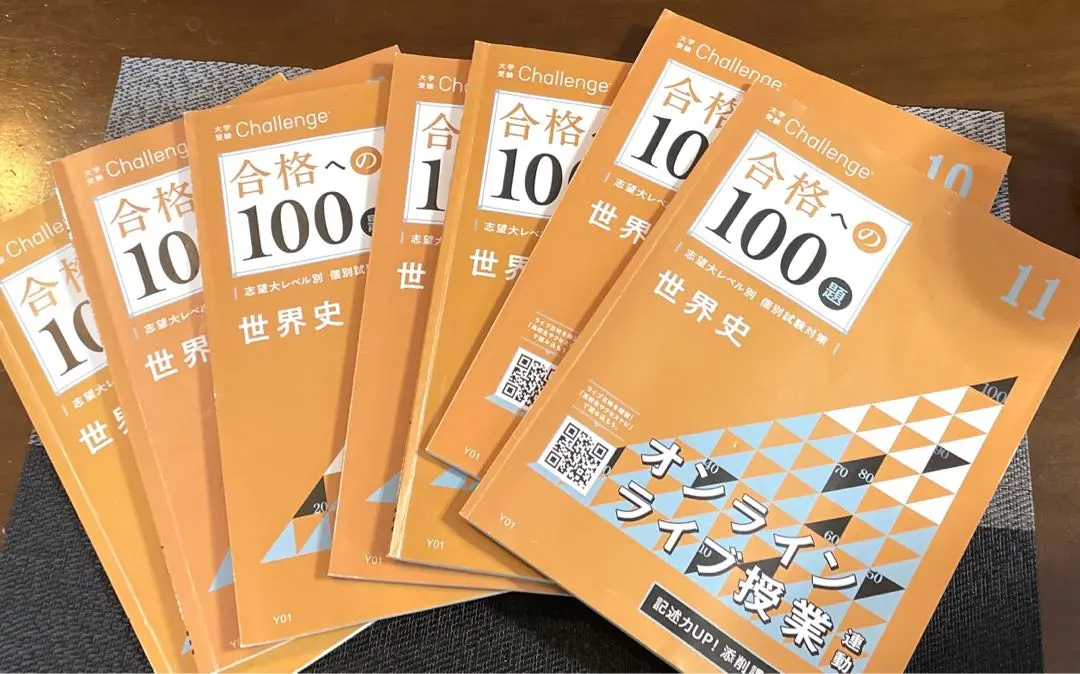 2024〜25年進研ゼミ大学受験講座　合格への100題＋直前リハーサル52冊 進研ゼミ高校講座 大学受験Challenge 合格への100題 化学 4〜7