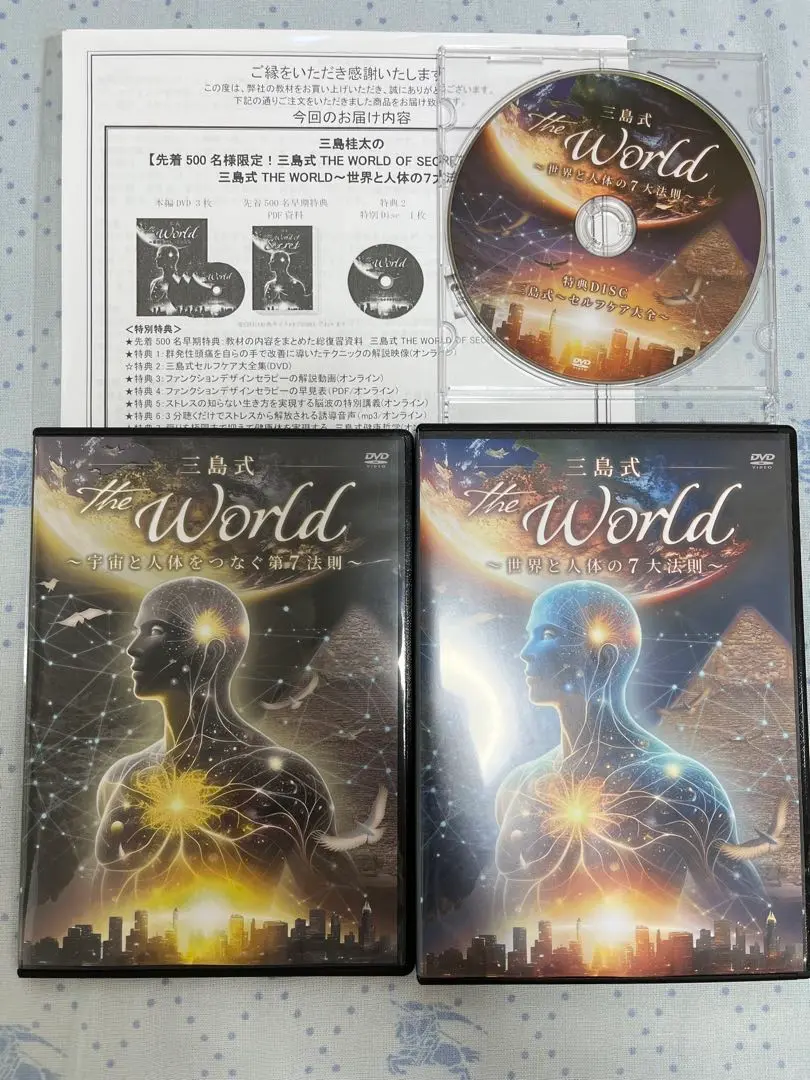 三島式ーthe world ー世界と人体の７大法則 三島式ーthe world ー世界と人体の7大法則