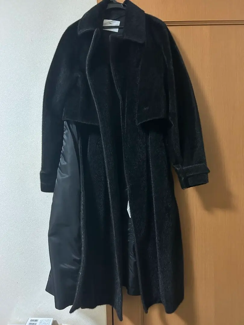 【未使用】トーガビリリース 異素材ドッキングダブルチェスターコート 20aw 未使用】トーガビリリース 異素材ドッキングダブルチェスター