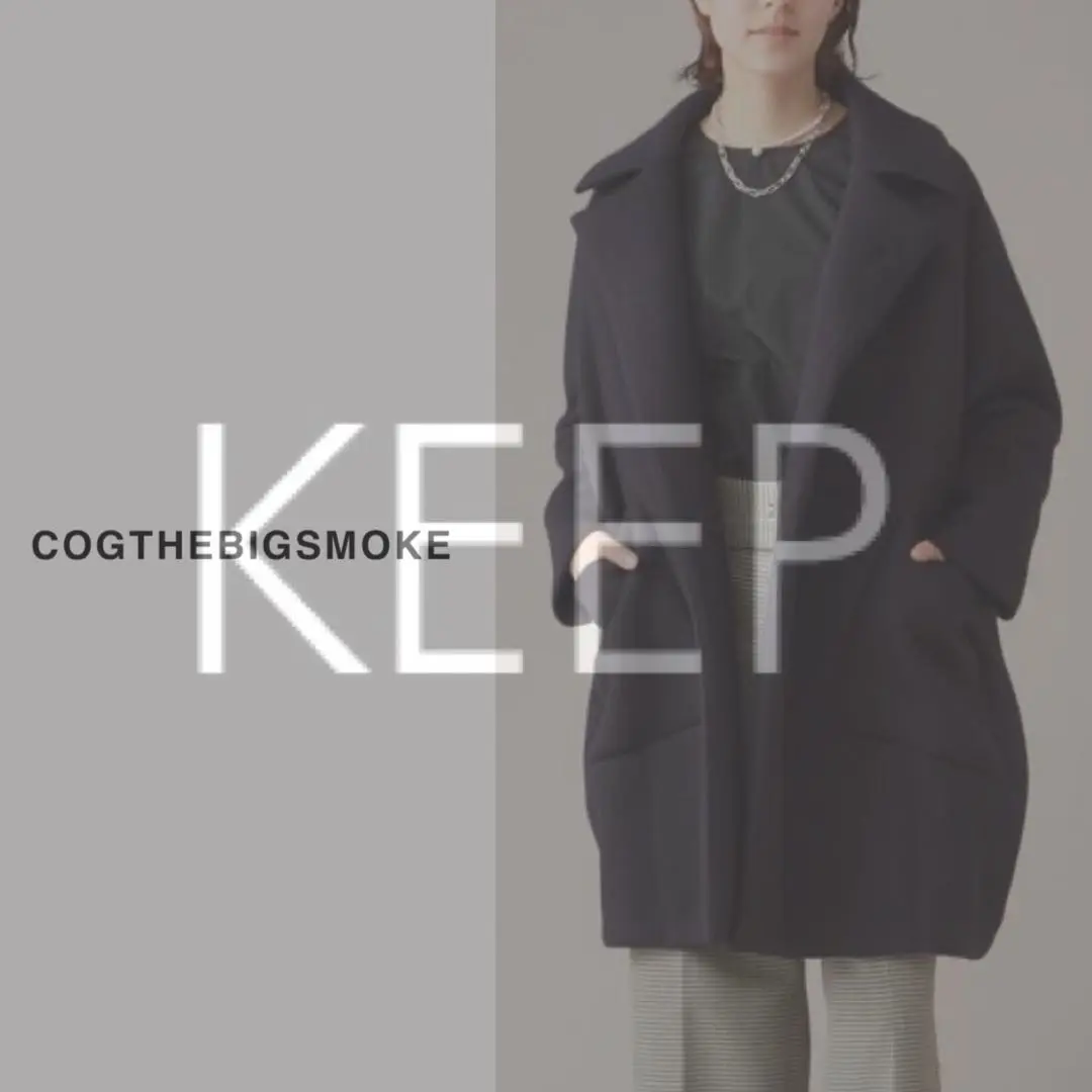 COGTHEBIGSMOKE コグザビッグスモーク　ペンタゴンコート COGTHEBIGSMOKE //【定価5.7万】コグザビッグスモーク *ポンチョ