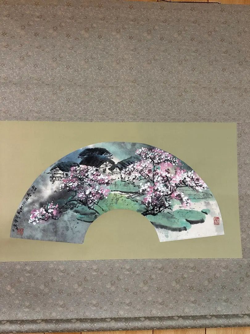 美品　絵　掛け軸 sk-km3r2-042.jpg