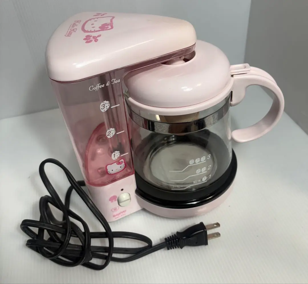 SANYO ハローキティ コーヒーメーカー SAC-KT15(PIS) m33100613237_1.jpg?1744522351