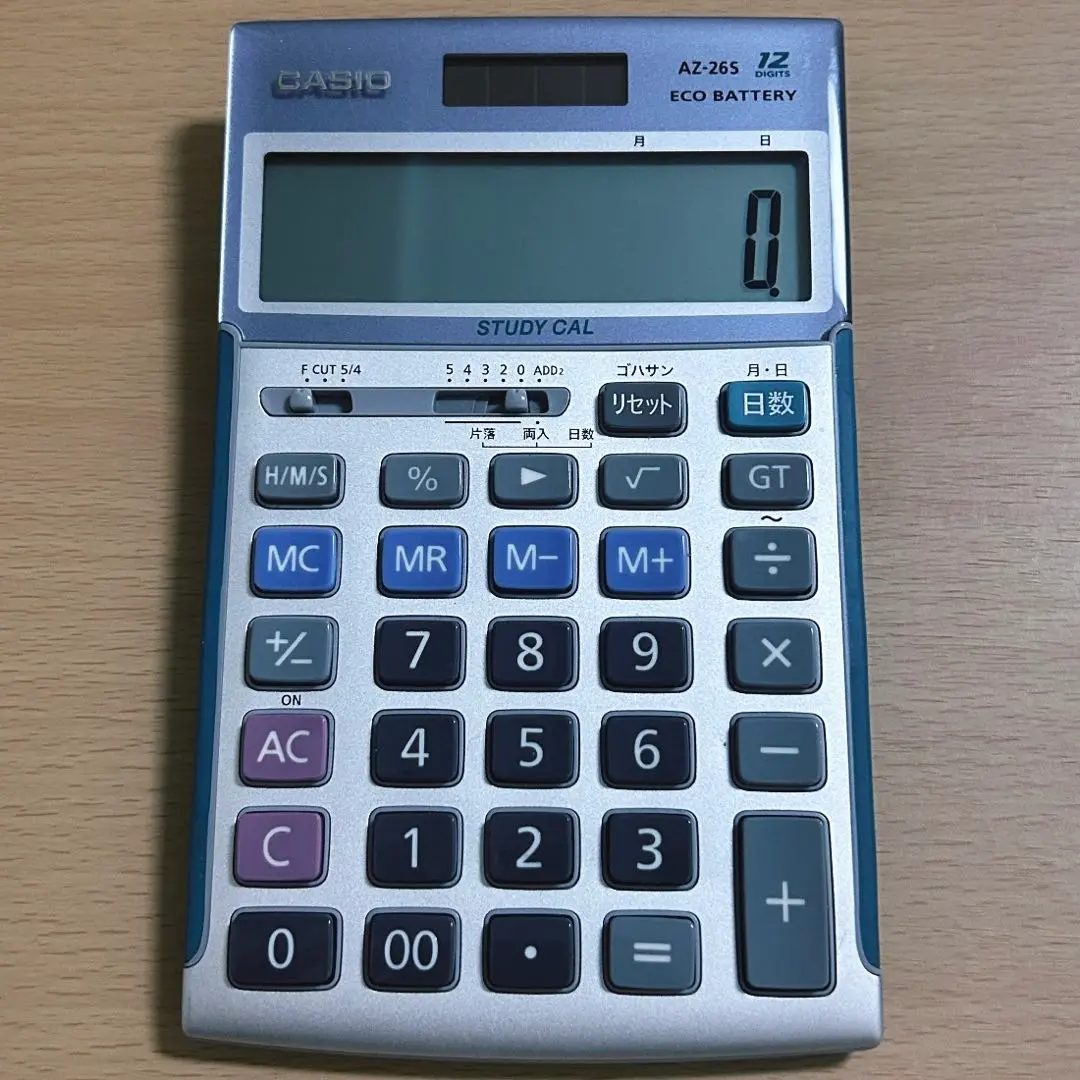 CASIO AZ-26S 計算機 的縮圖