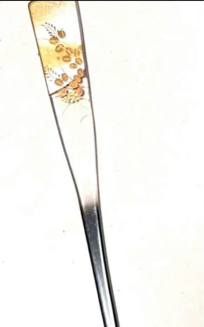 Thumbnail of Single-prong hair stick, maki-e kanzashi, clear