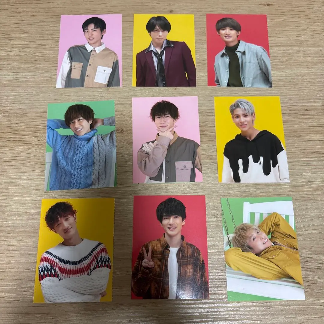 Thumbnail of Snow Man cardboard (often referring to the thick paper inclusions in their CDs or other merchandise)