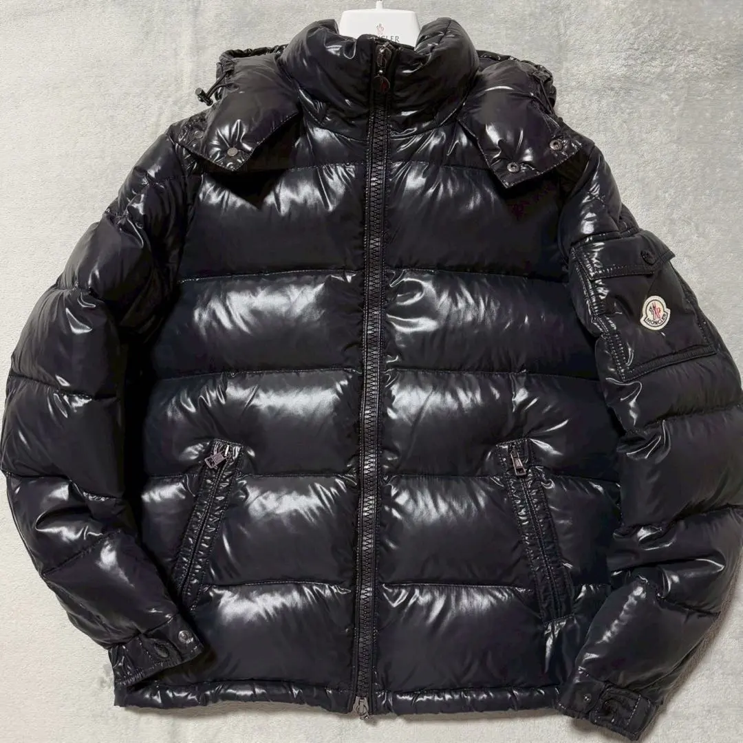 MONCLER 蒙口 MAYA 羽絨外套 尺寸1 黑色 的縮圖