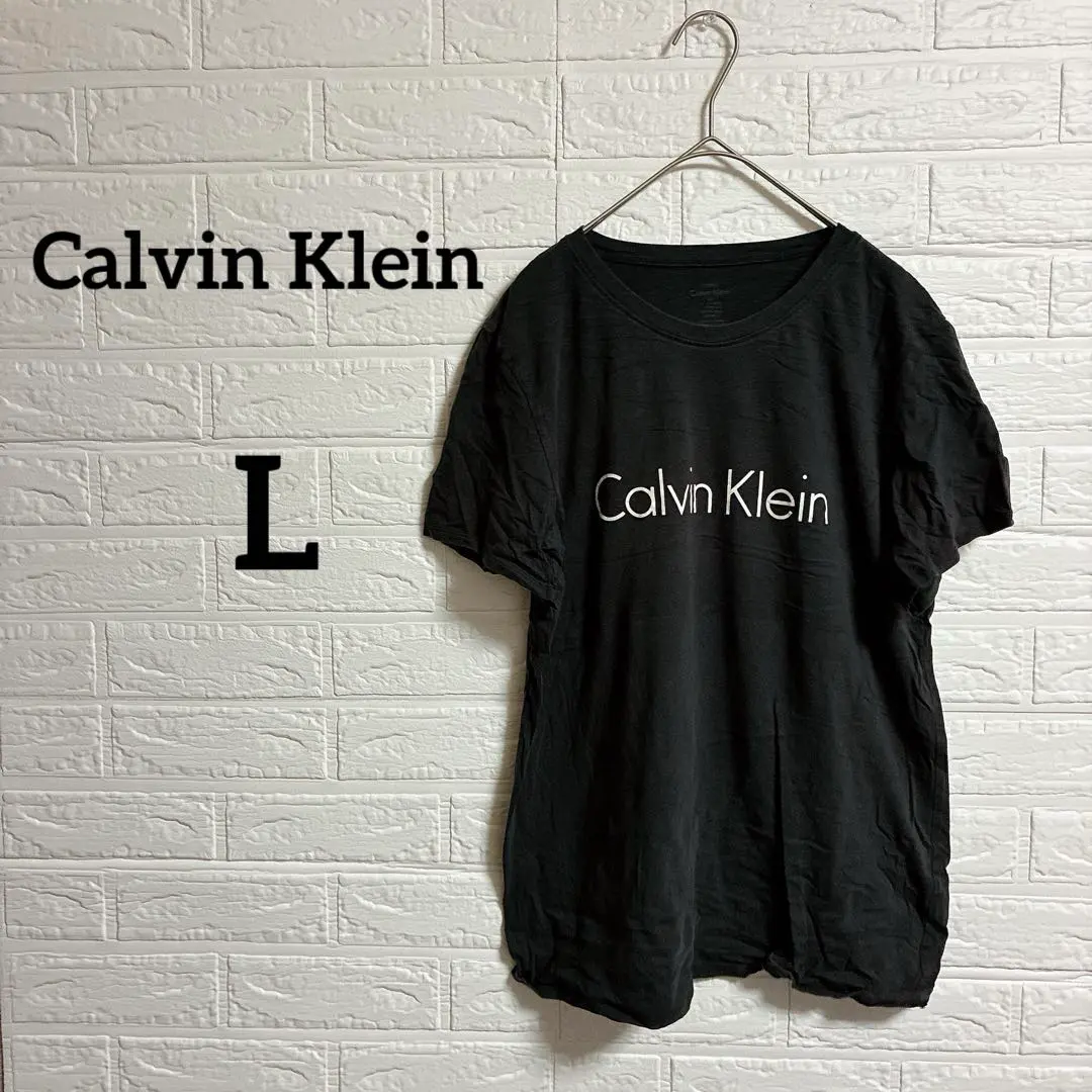 Thumbnail of In-stock, ships today!! Calvin Klein 【L】 Black Short Sleeve T-shirt