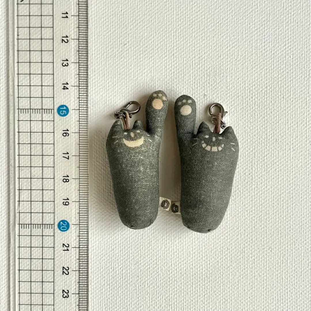 きたむら工房　ネコ置き物　阿吽 きたむら工房 ネコ置き物 阿吽 彫刻・オブジェ