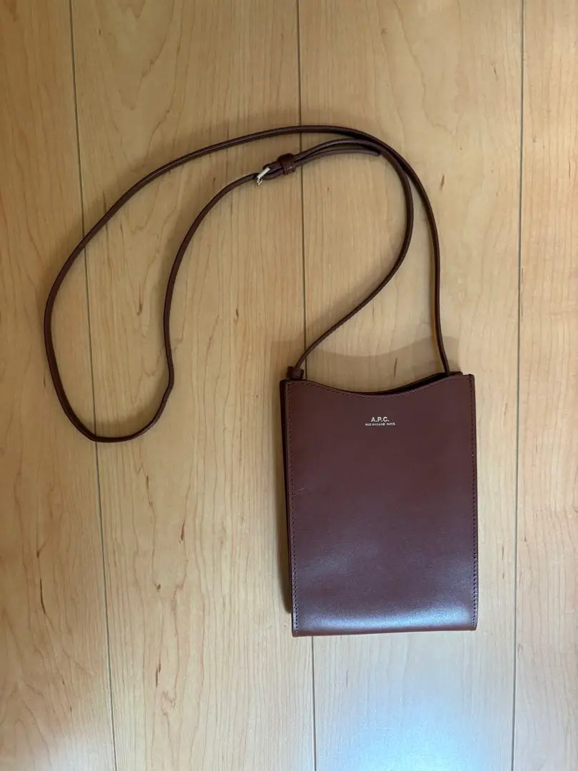 Thumbnail of Excellent condition A.P.C. neck pouch Jamie smartphone shoulder bag / A.P.C.