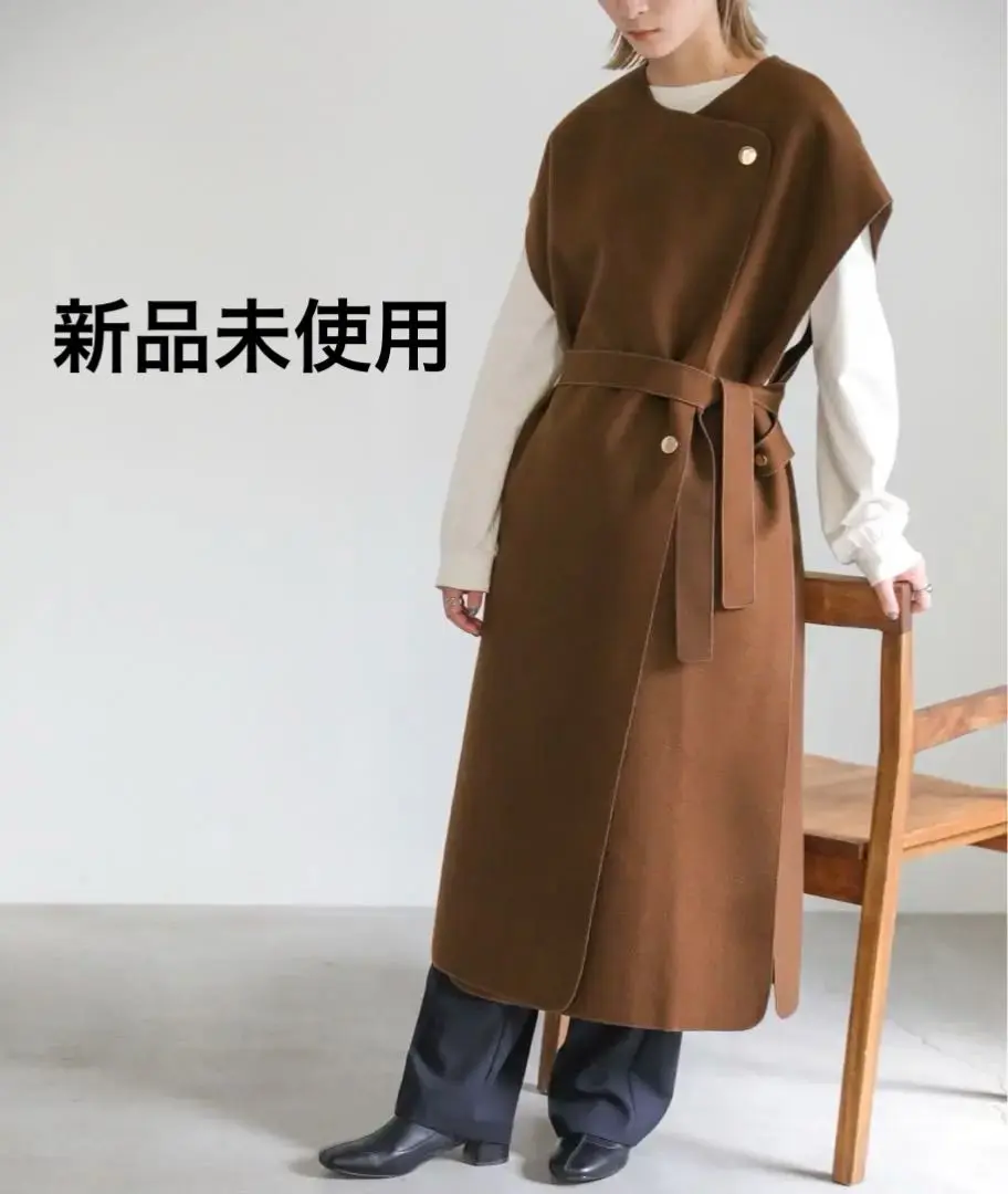 selectmoca オーバーサイズロングベス select MOCA（セレクトモカ）の「オーバーサイズロングベスト