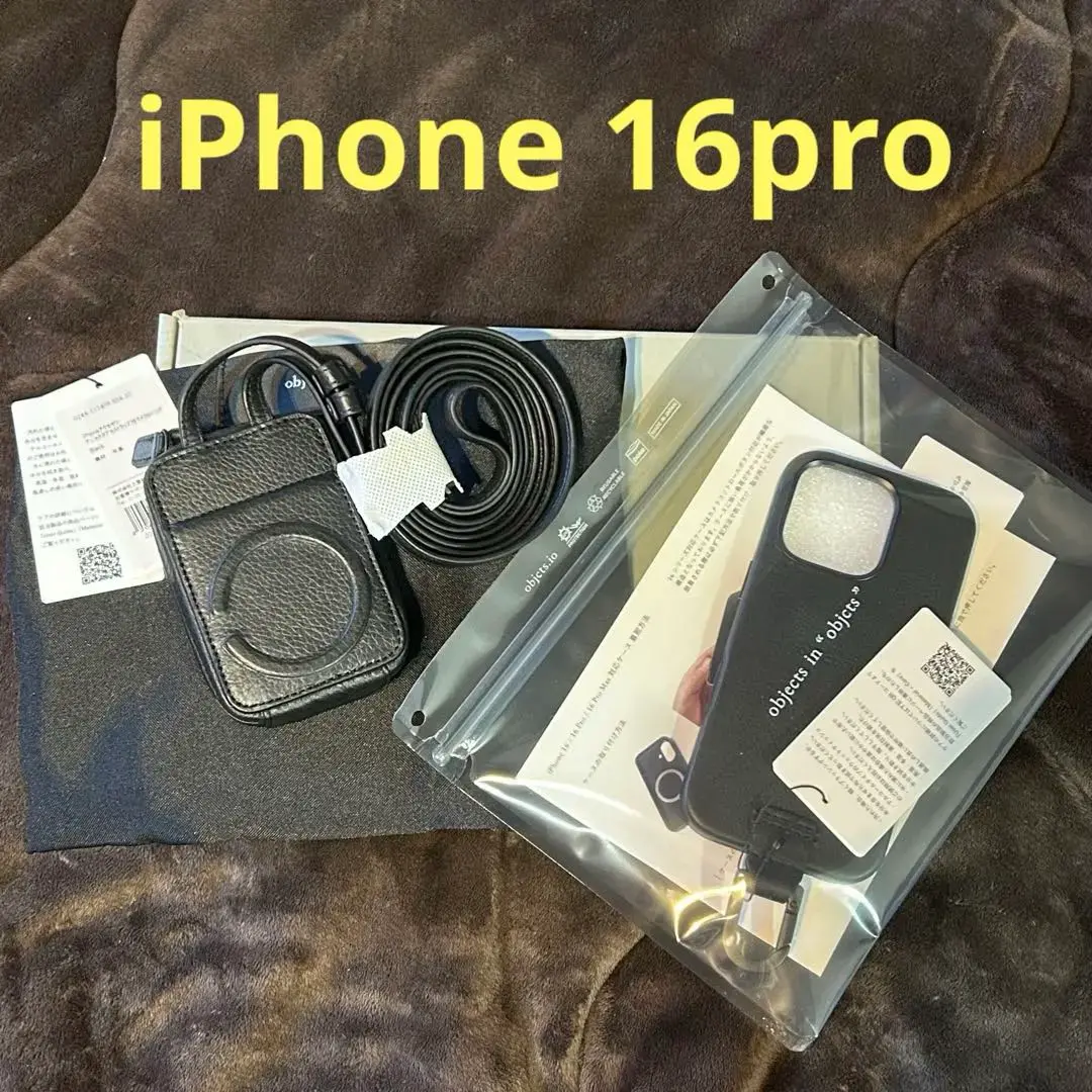 未使用✨objects.io 土屋鞄 iPhone16Pro ケース ウォレット ケース iPhone16Pro 土屋鞄 ウォレット 未使用✨objects.io