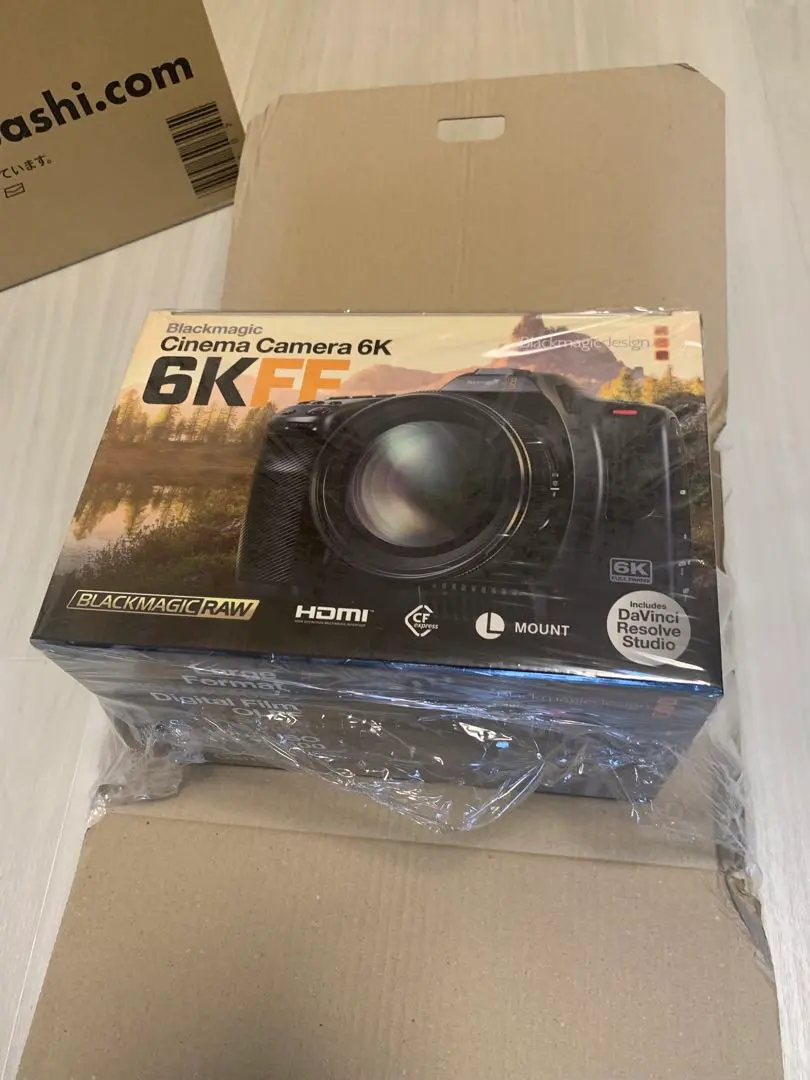 bmcc6k FF(未開封,davinci付属) bmcc6k FF(未開封,davinci付属)