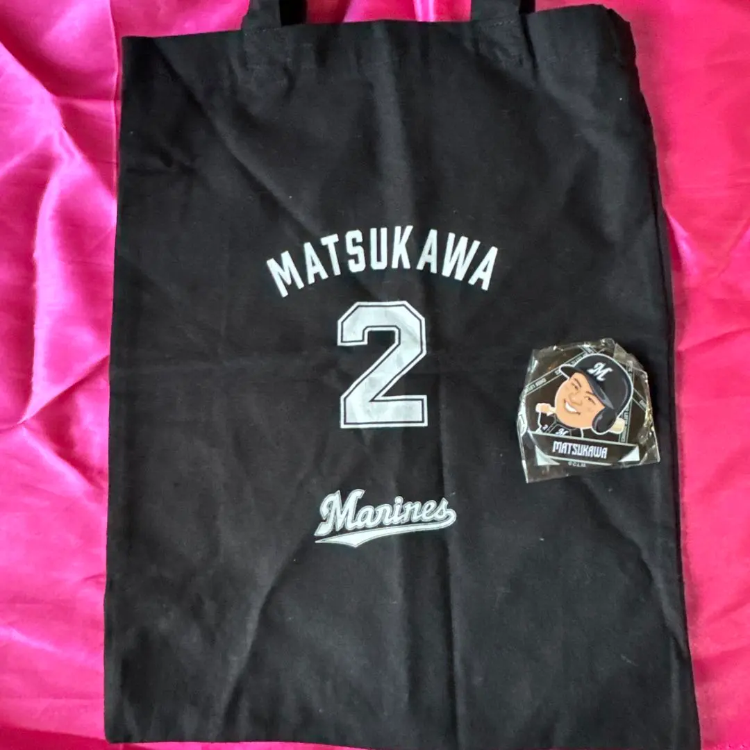 千葉羅德海洋隊 松川虎生 迷你手提袋×襟章 的縮圖