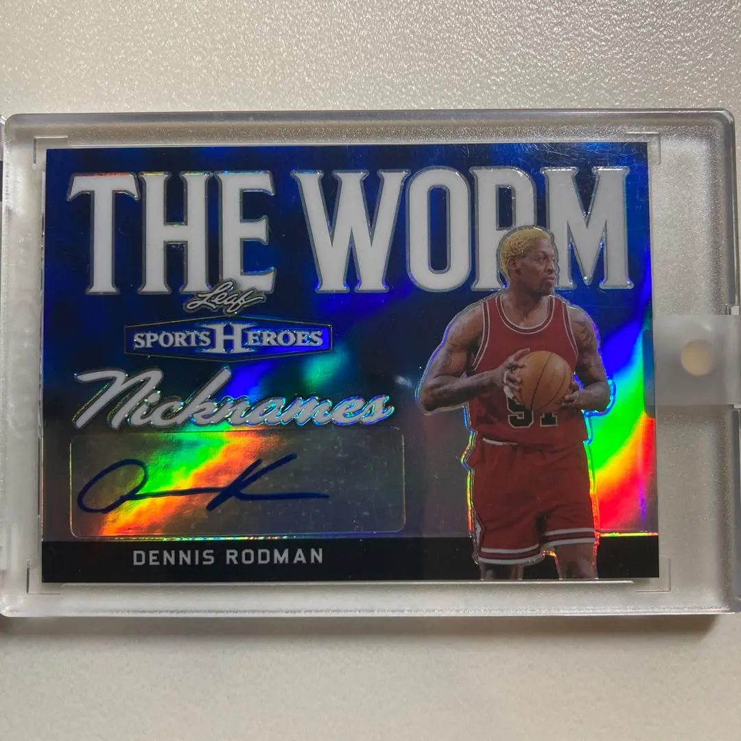 10月末まで特価） Dennis Rodman 2018 Leaf auto