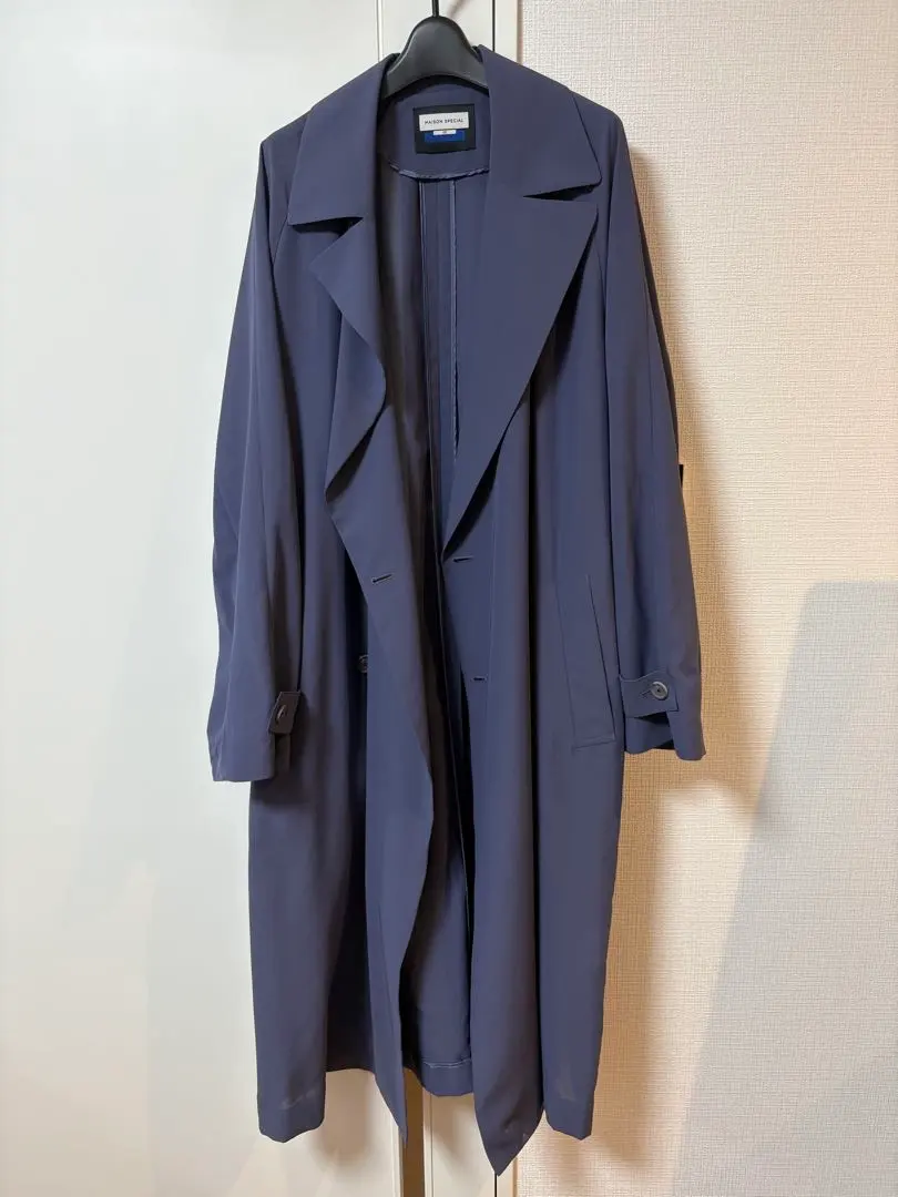 Thumbnail of MAISON SPECIAL Navy Trench Coat 02