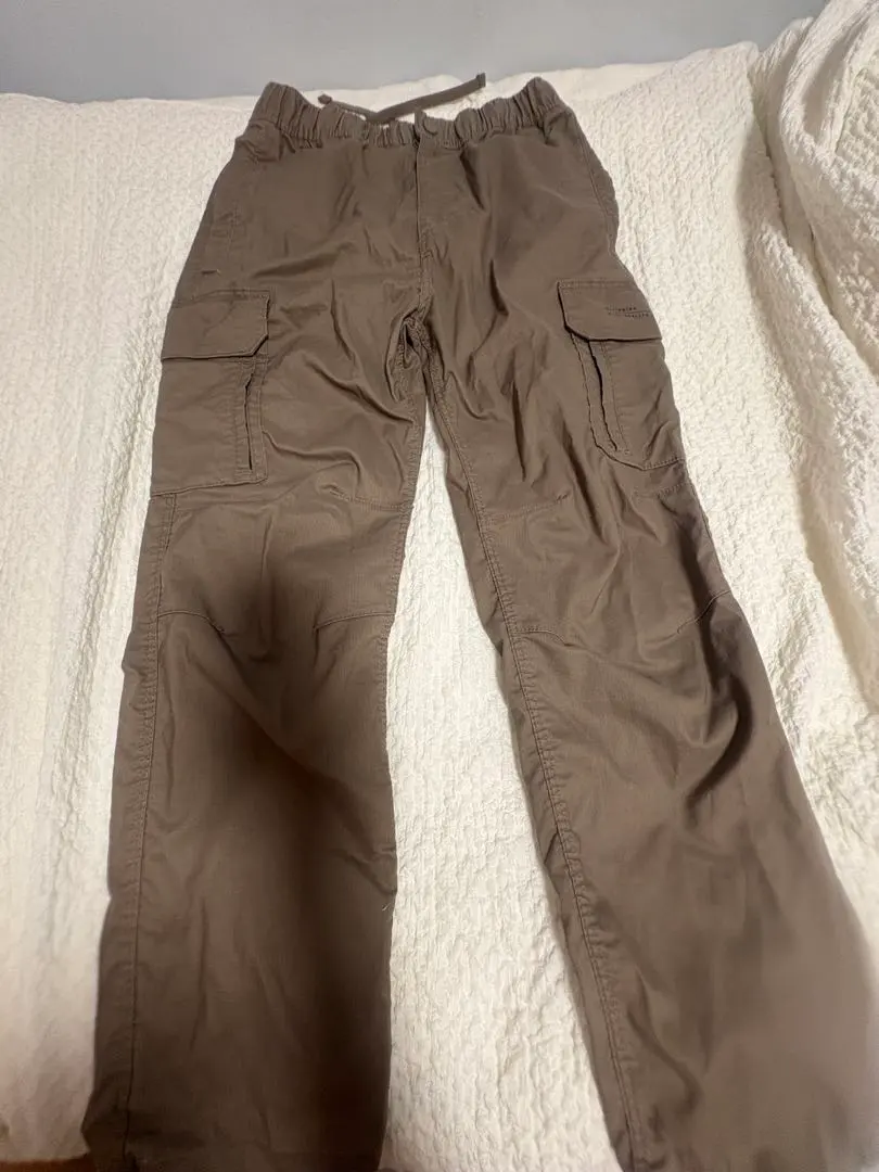 工裝褲 卡其色 的縮圖