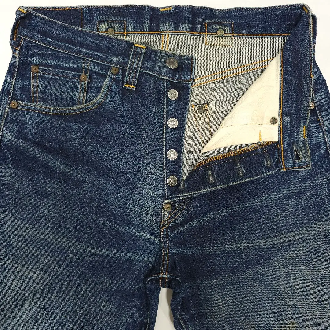 ケ*ン様 Levi's 201XX BIG E米国製ストレートデニム W36 2025年最新】リーバイス 201XX 0003 米国製の人気アイテム