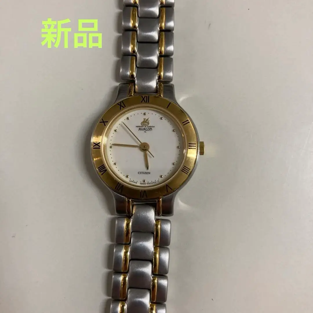 トヨタセルシオ　腕時計　4630-E61228 シチズン製　クオーツ稼働品 CITIZEN - 《希少 美品 稼働品》 シチズン シュシュ レディース