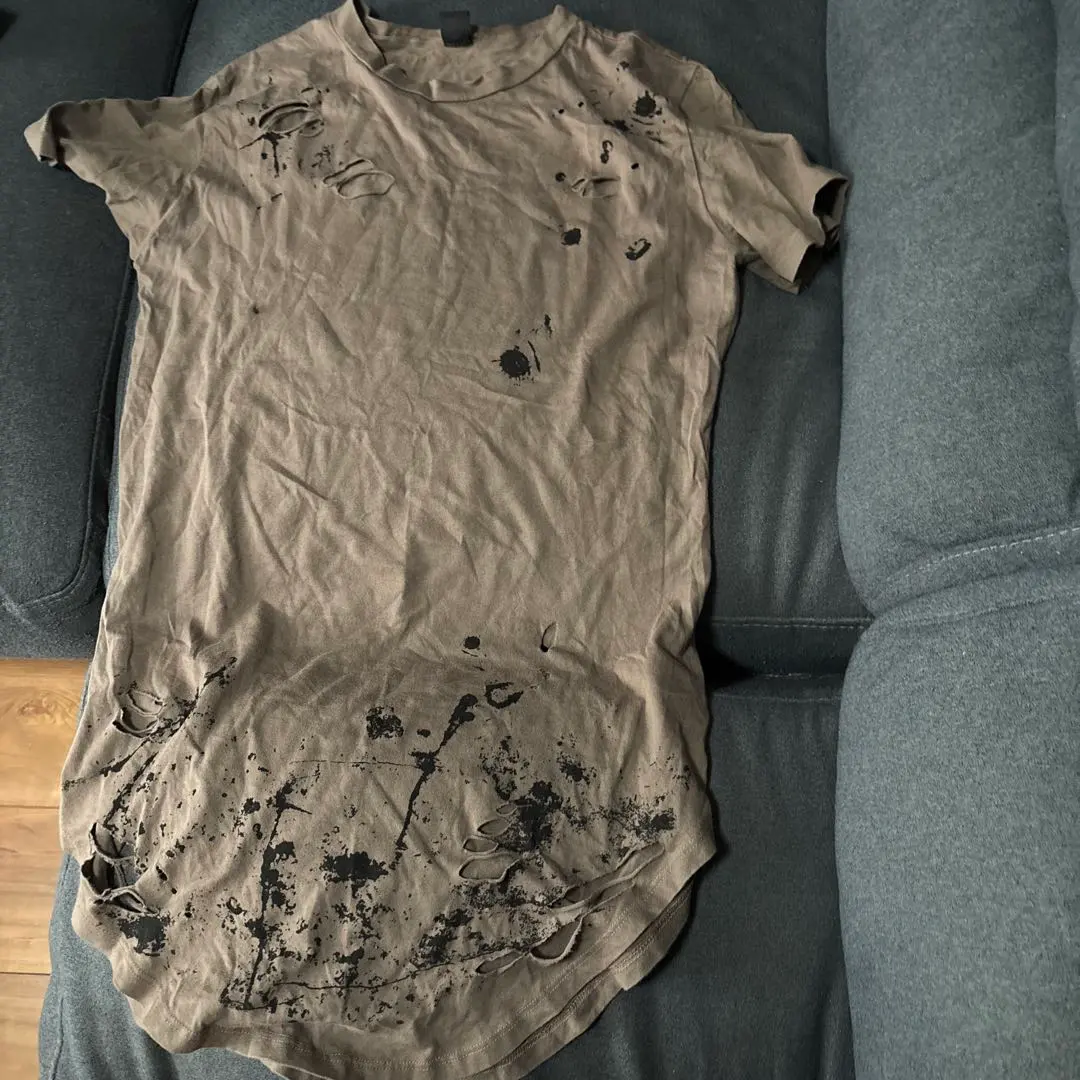 Thumbnail of Distressed Brown T-shirt